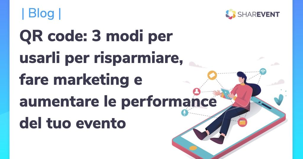 Una donna seduta su uno smartphone guarda dei grafici davanti a lei