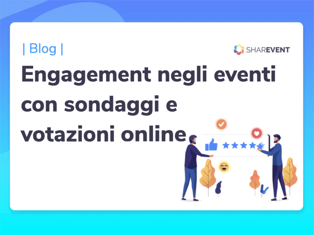 Engagement negli eventi con sondaggi e votazioni online