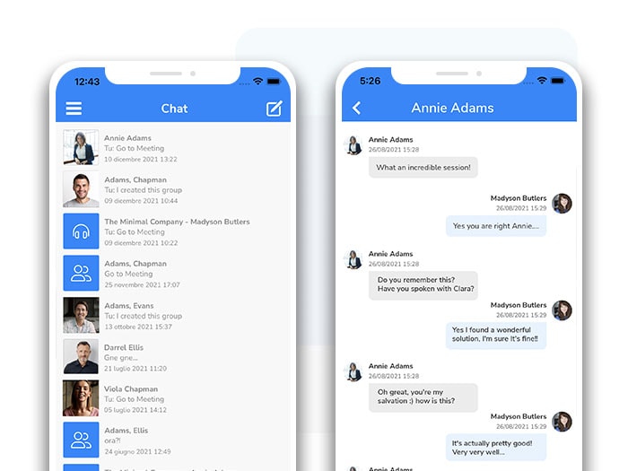 App evento SharEvent con notifiche push e chat