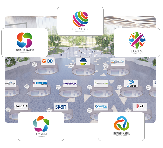 App evento SharEvent con branding e spazi sponsor