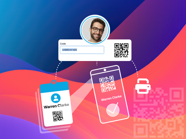 Gestione di QR code e badge dei partecipanti su SharEvent