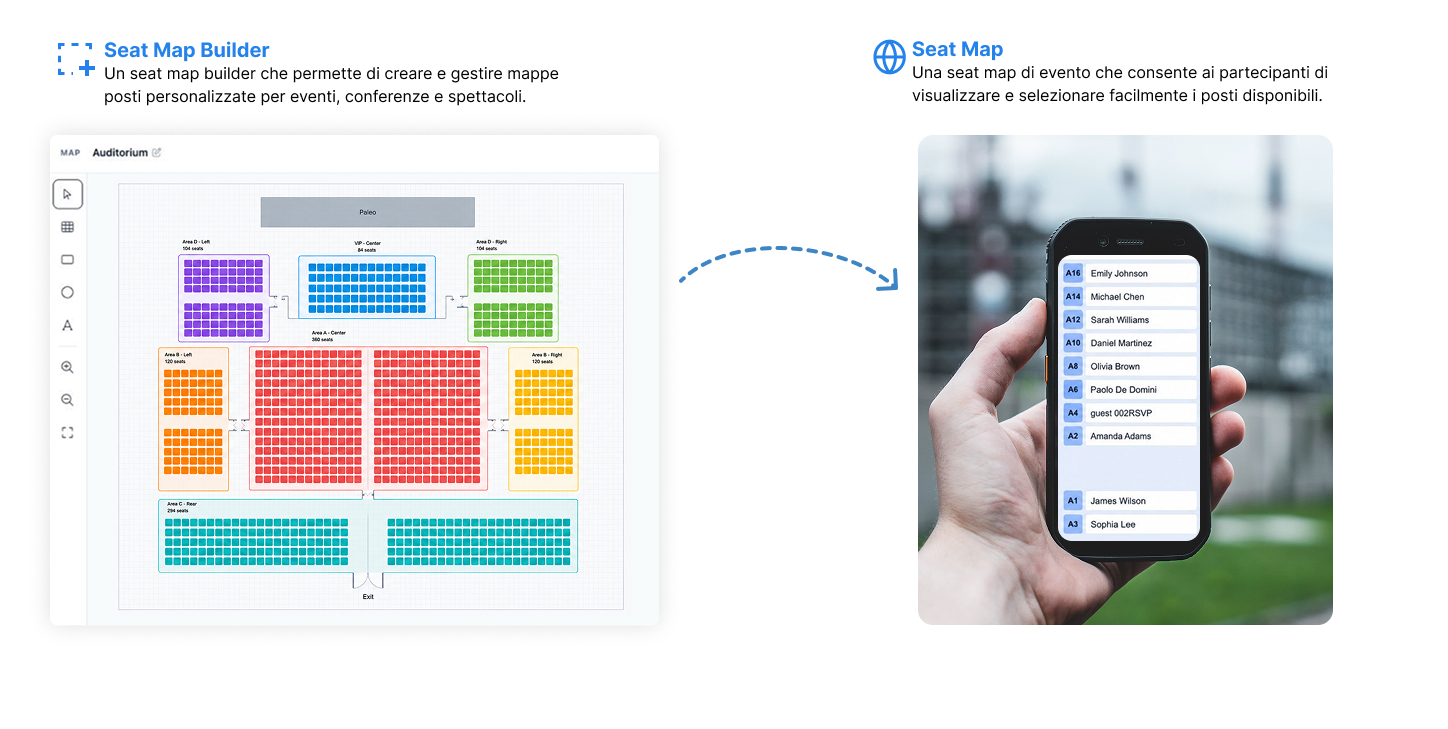 Seat map